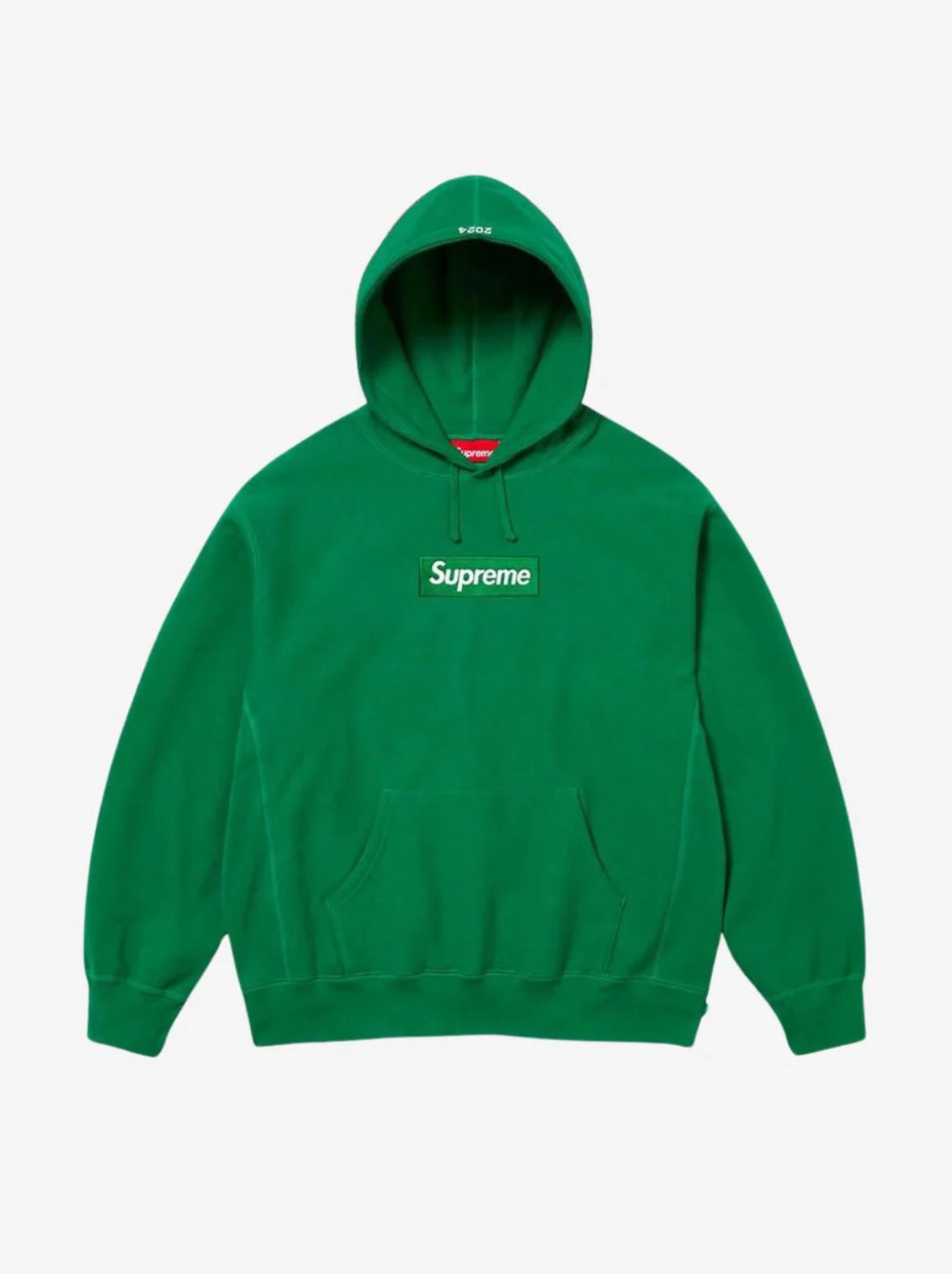 SUPREME BOX LOGO HOODED SWEATSHIRT GREEN (FW24)