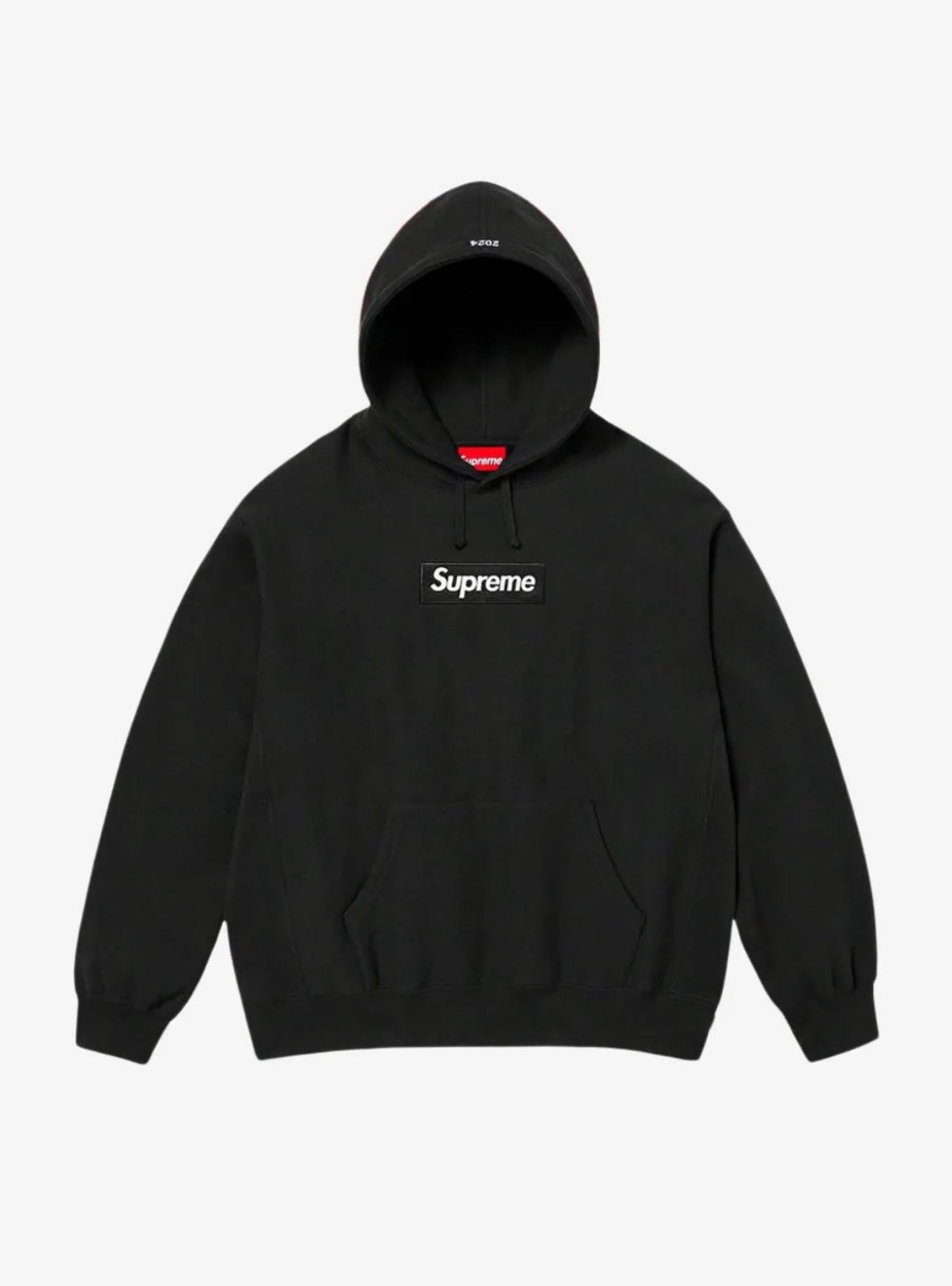 SUPREME BOX LOGO HOODED SWEATSHIRT BLACK (FW24)
