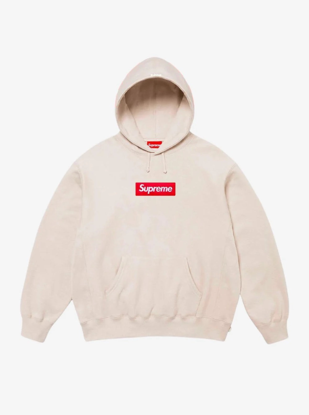 SUPREME BOX LOGO HOODED SWEATSHIRT STONE (FW24)