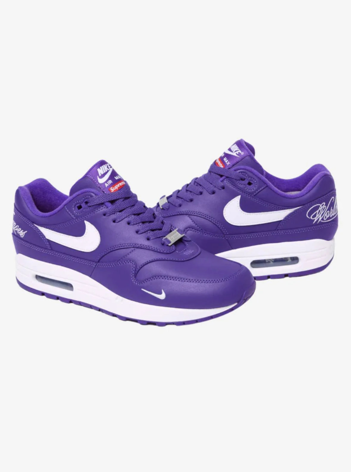 NIKE AIR MAX 1 '87 SP SUPREME VARSITY PURPLE