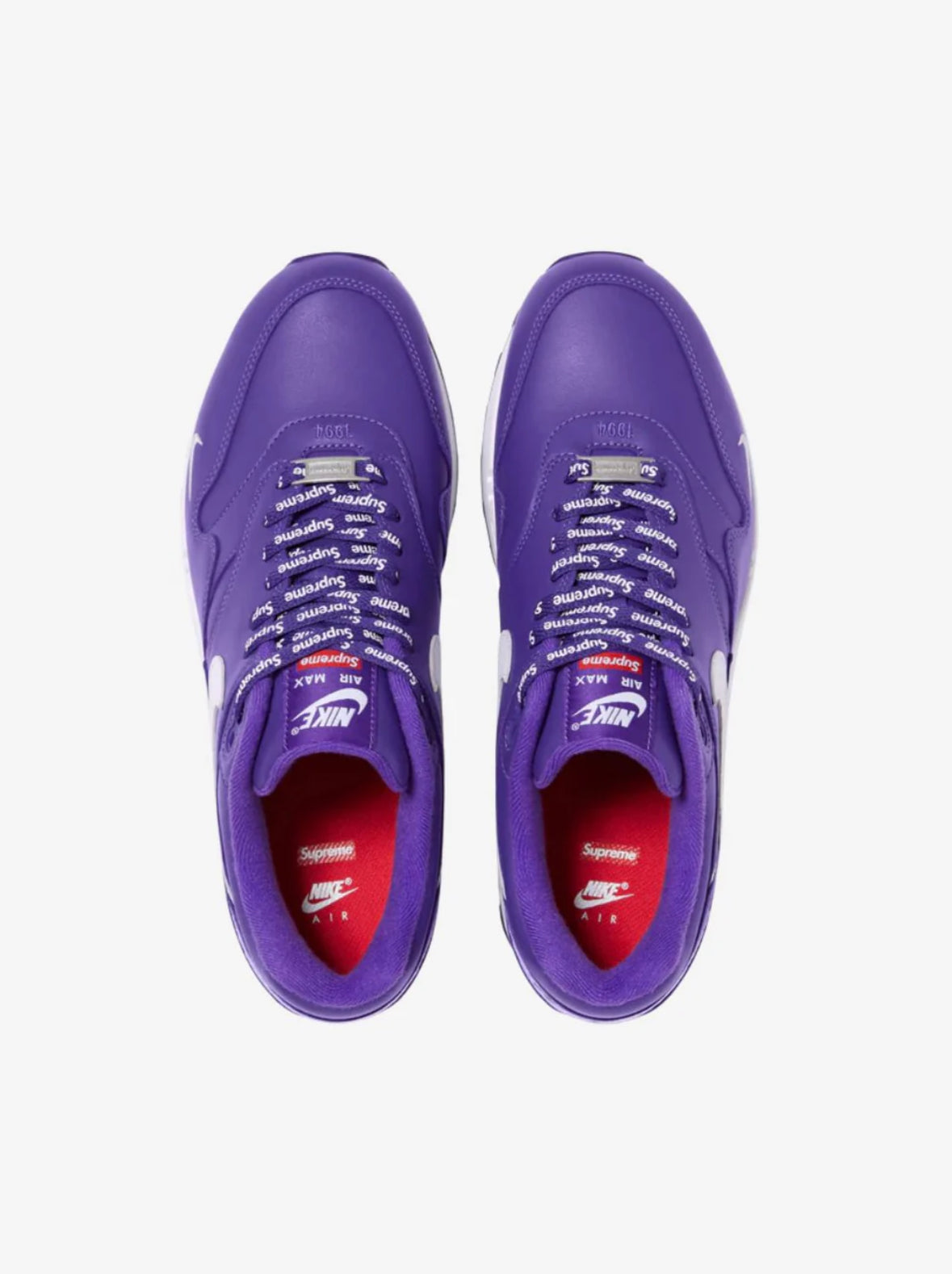 NIKE AIR MAX 1 '87 SP SUPREME VARSITY PURPLE