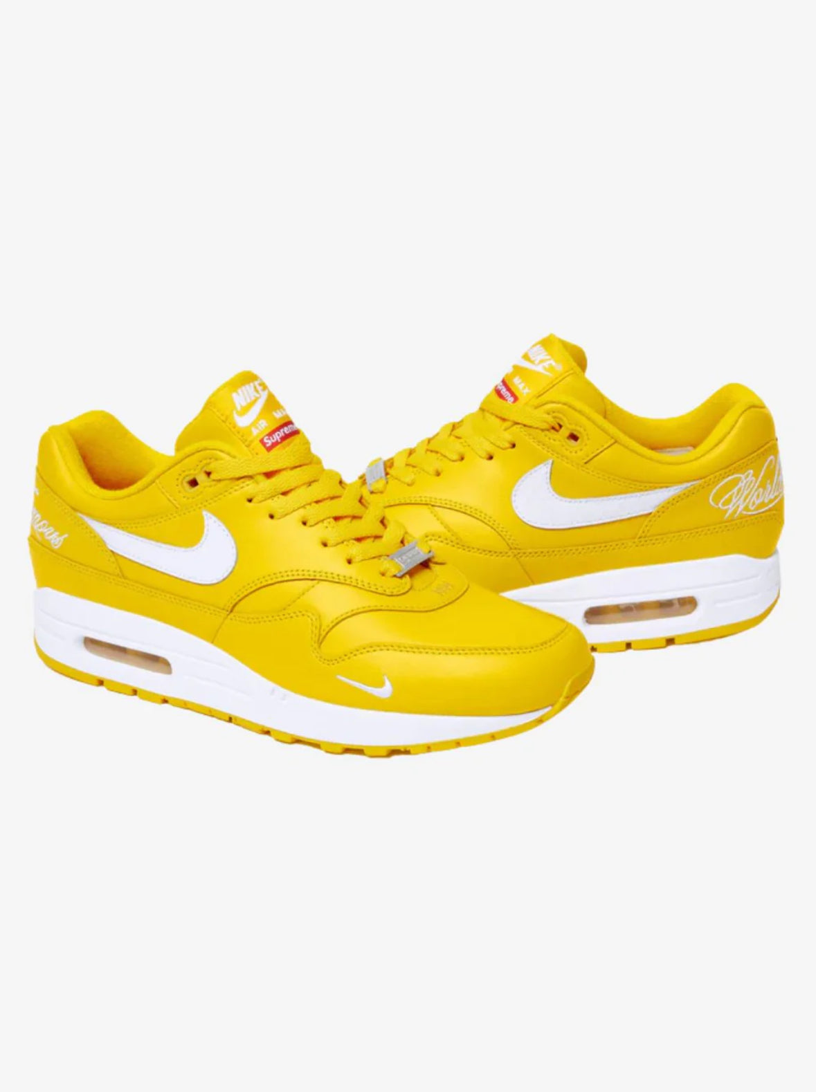NIKE AIR MAX 1 '87 SP SUPREME VARSITY YELLOW