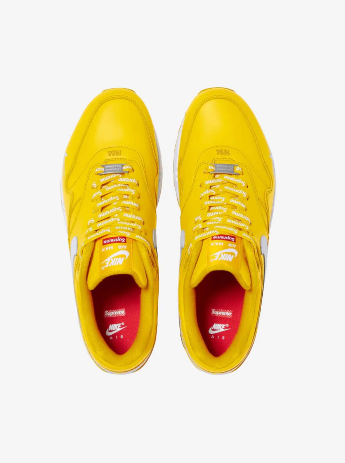 NIKE AIR MAX 1 '87 SP SUPREME VARSITY YELLOW