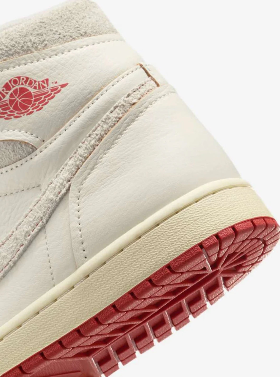 AIR JORDAN 1 RETRO HIGH RARE AIR SAIL CINNABAR