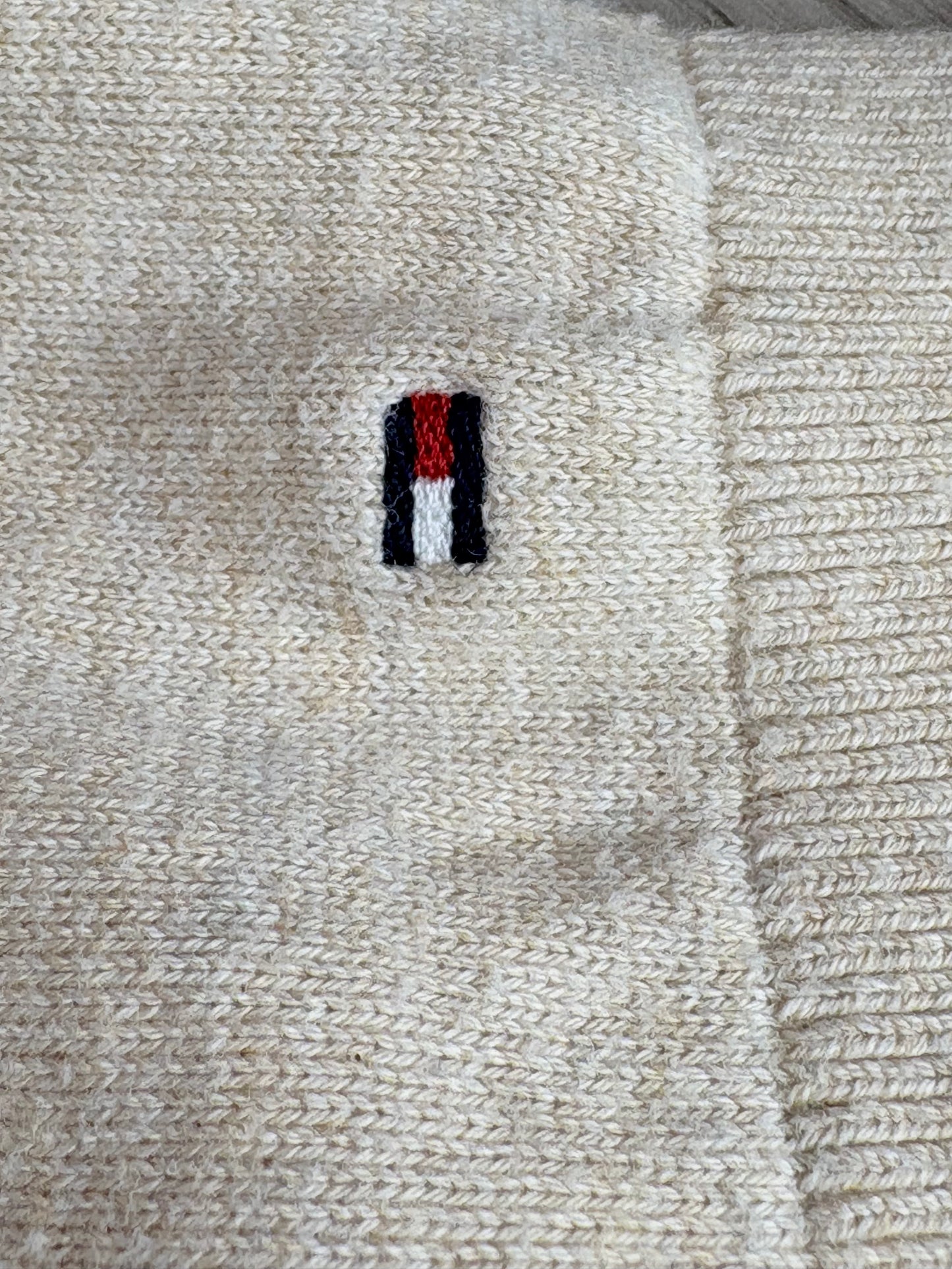 MAGLIONE TOMMY HILFIGER PANNA CON LAVORAZIONE TRAFORATA