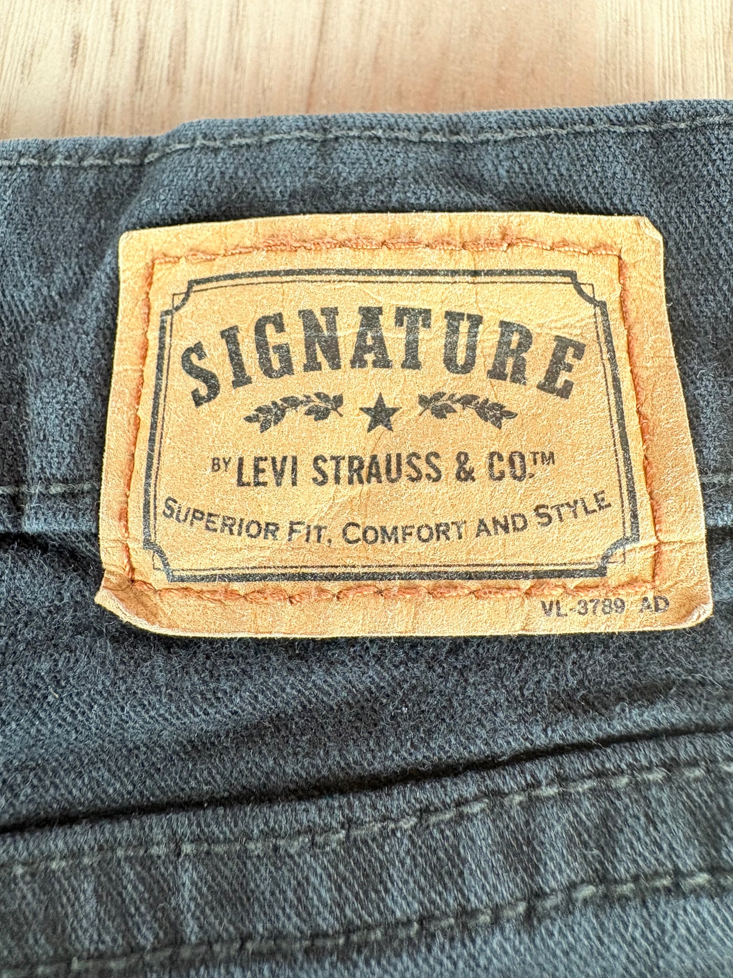 JEANS LEVI’S SIGNATURE AT WAIST BOOTCUT NERO