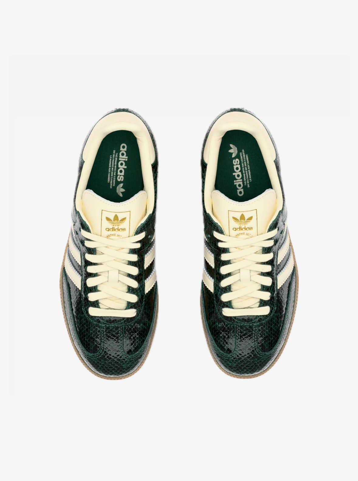 ADIDAS SAMBA OG CREAM WHITE COLLEGIATE GREEN