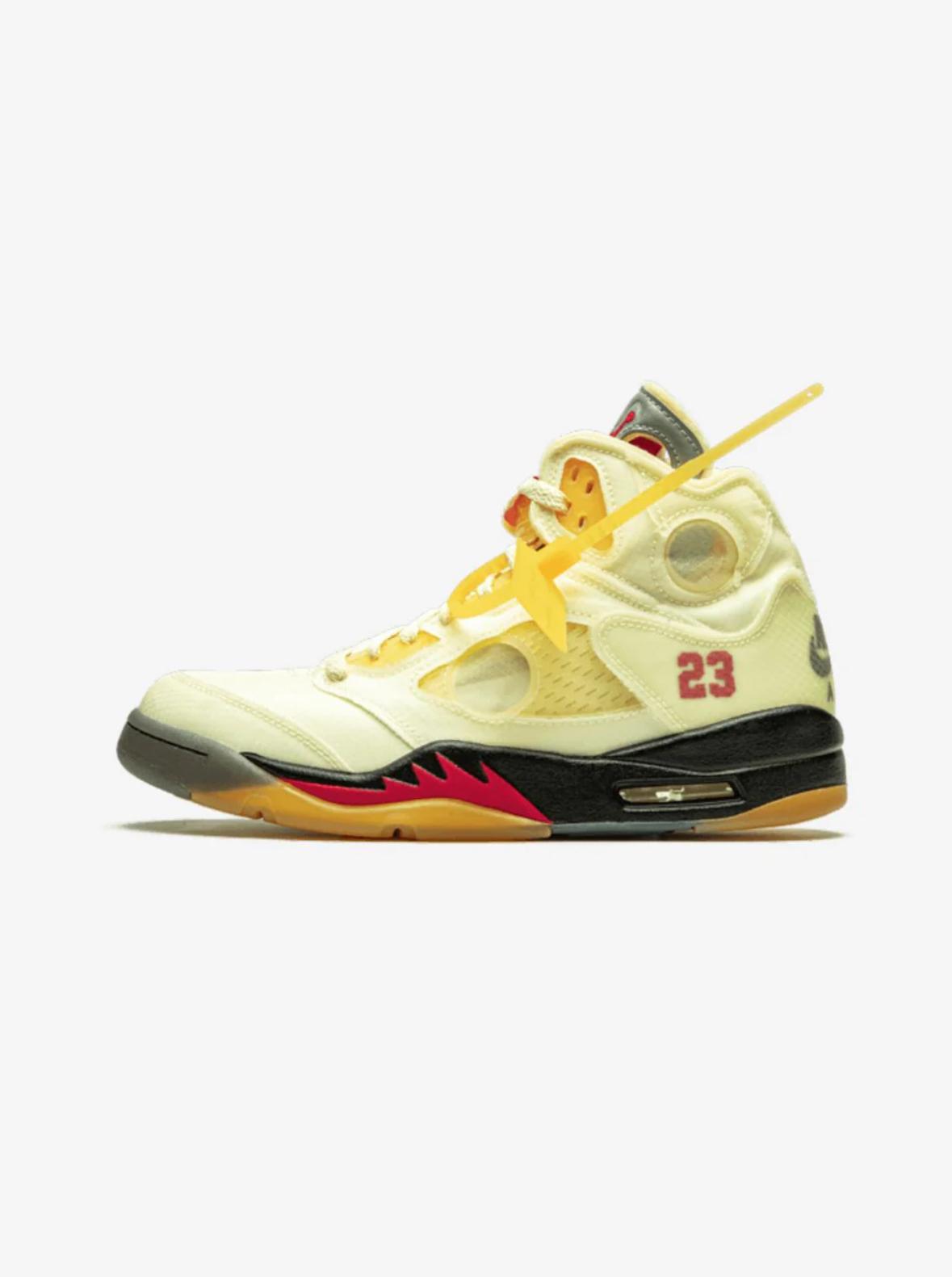 AIR JORDAN 5 RETRO OFF-WHITE SAIL