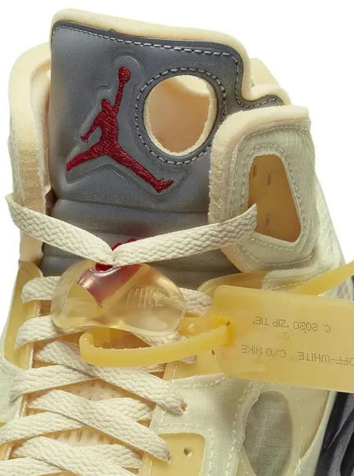 AIR JORDAN 5 RETRO OFF-WHITE SAIL