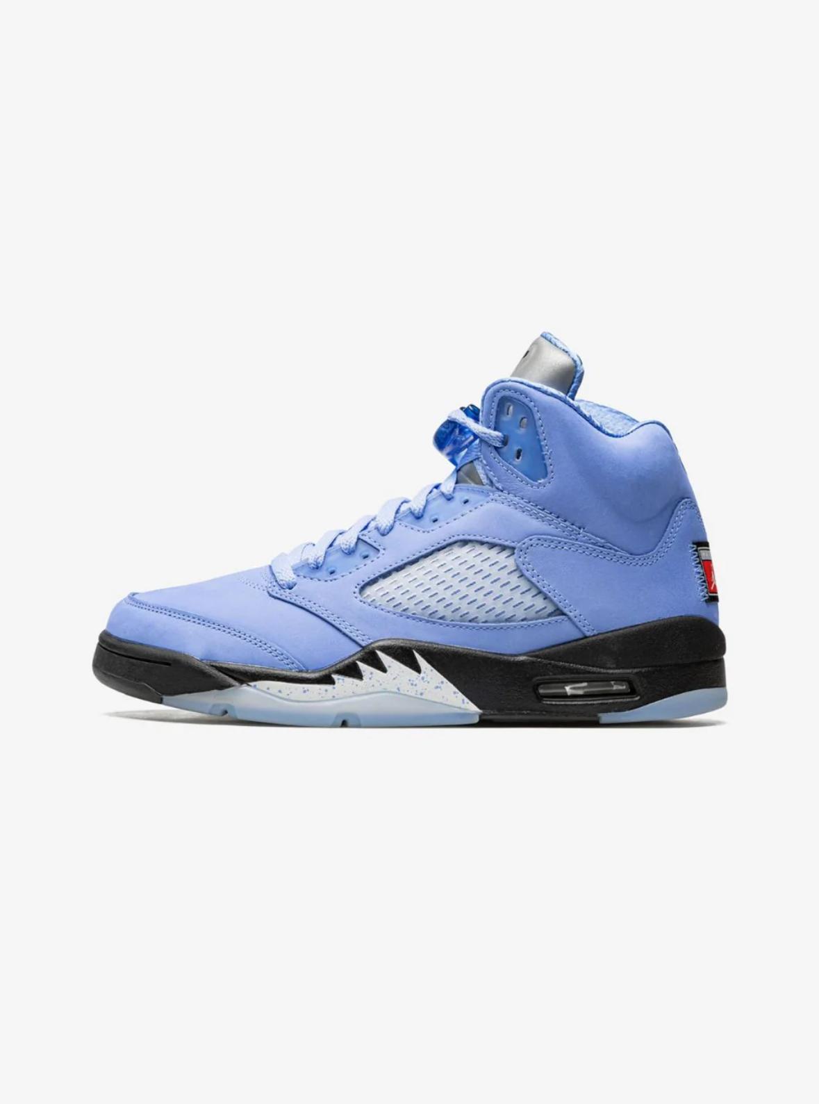 AIR JORDAN 5 RETRO UNC UNIVERSITY BLUE
