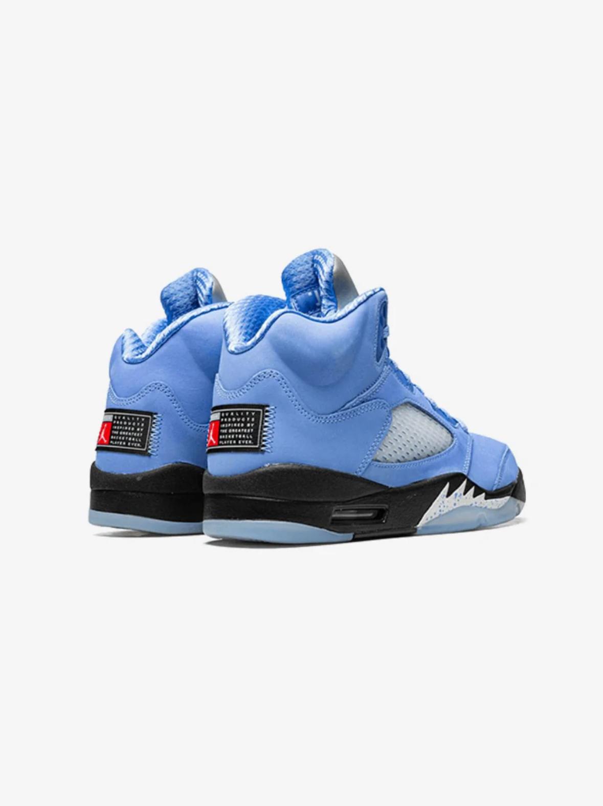 AIR JORDAN 5 RETRO UNC UNIVERSITY BLUE