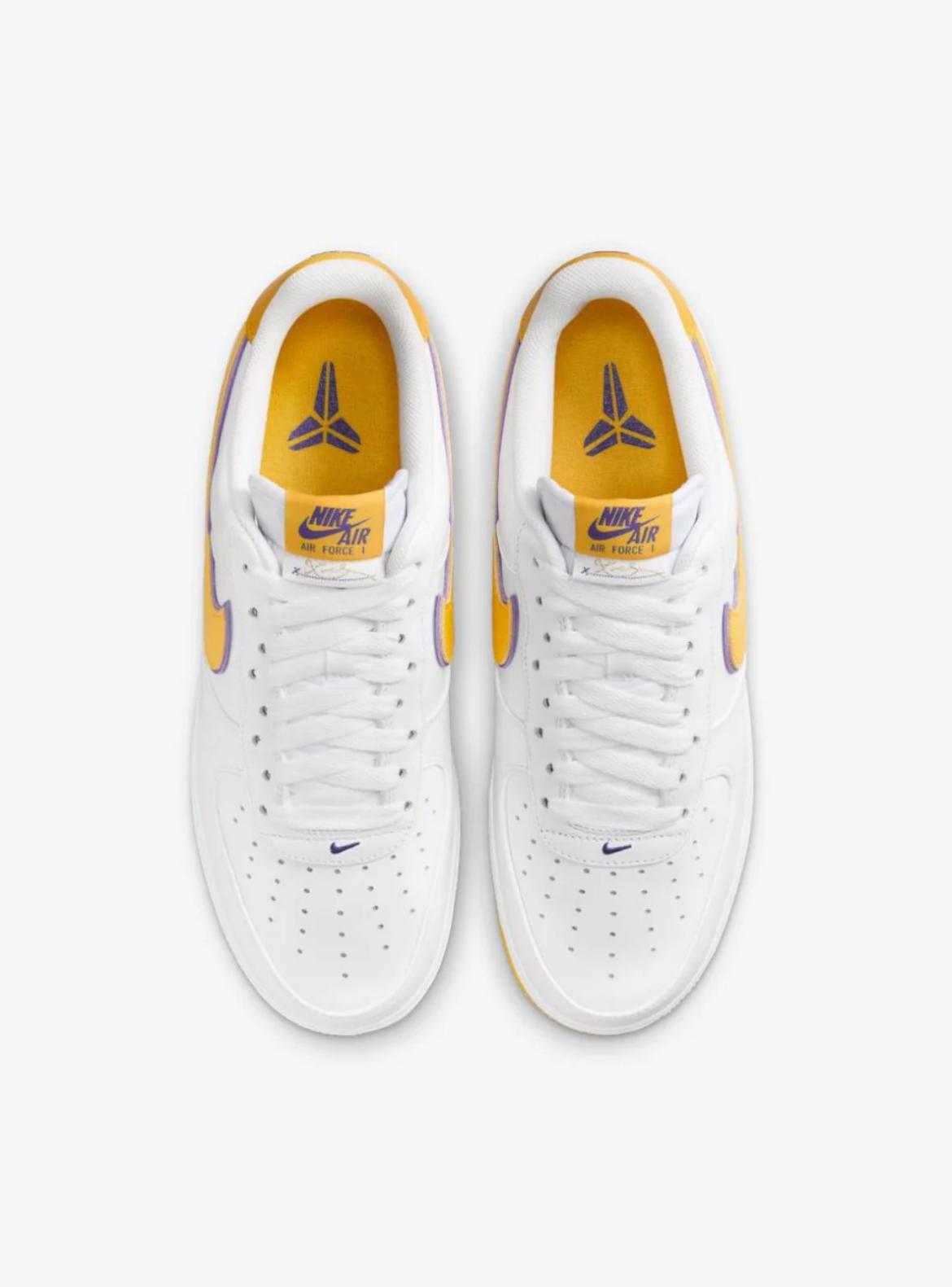 NIKE AIR FORCE 1 LOW RETRO QS KOBE BRYANT LAKERS HOME