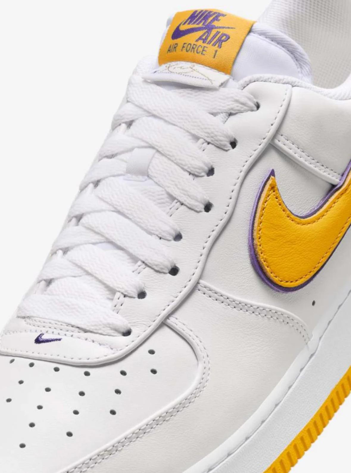 NIKE AIR FORCE 1 LOW RETRO QS KOBE BRYANT LAKERS HOME