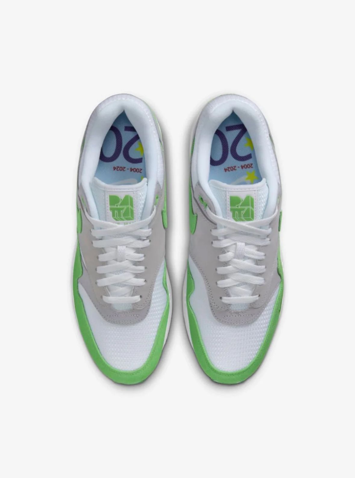 NIKE AIR MAX 1 PATTA 20TH ANNIVERSARY CHLOROPHYLL