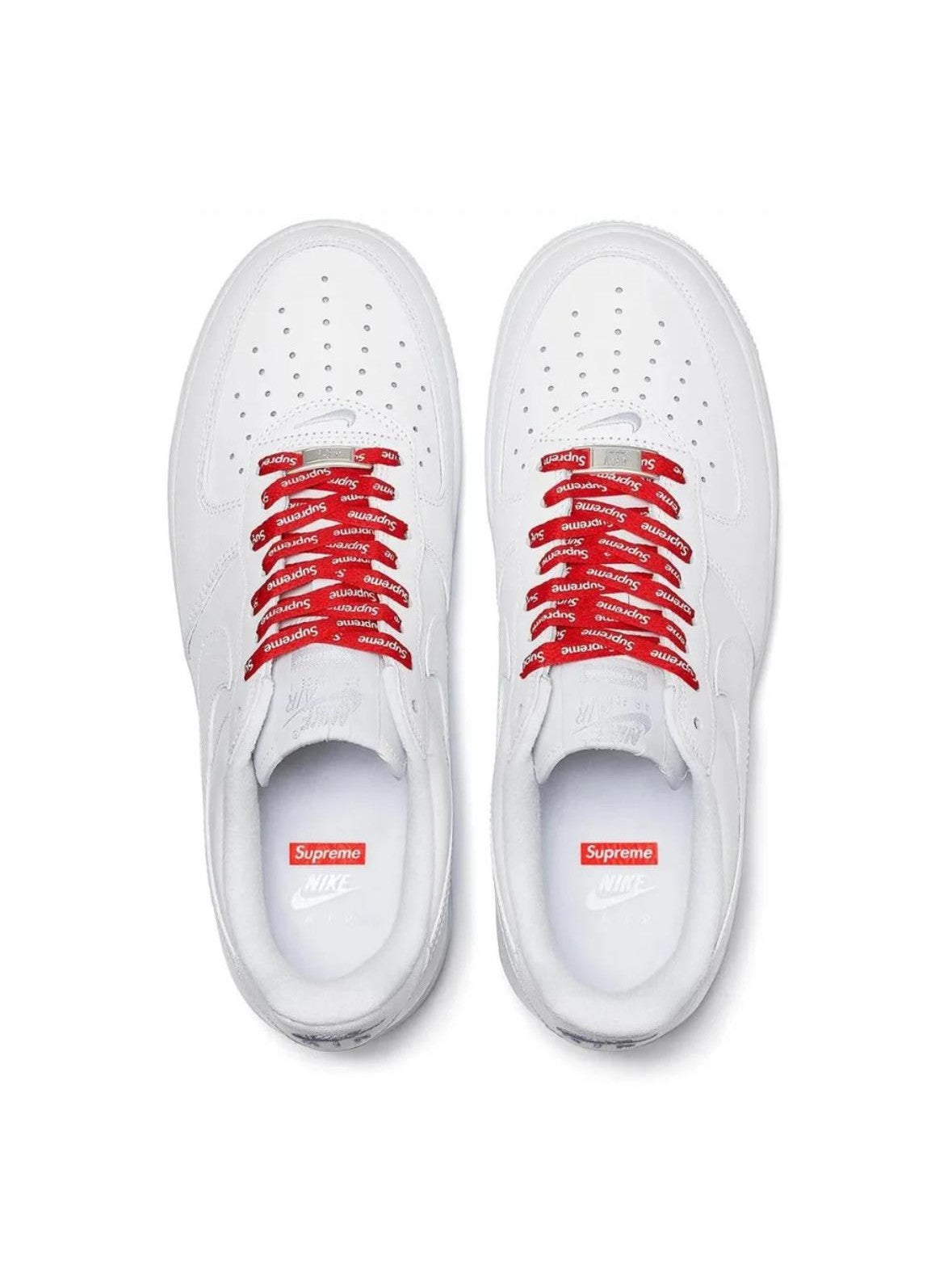 NIKE AIR FORCE 1 LOW SUPREME WHITE