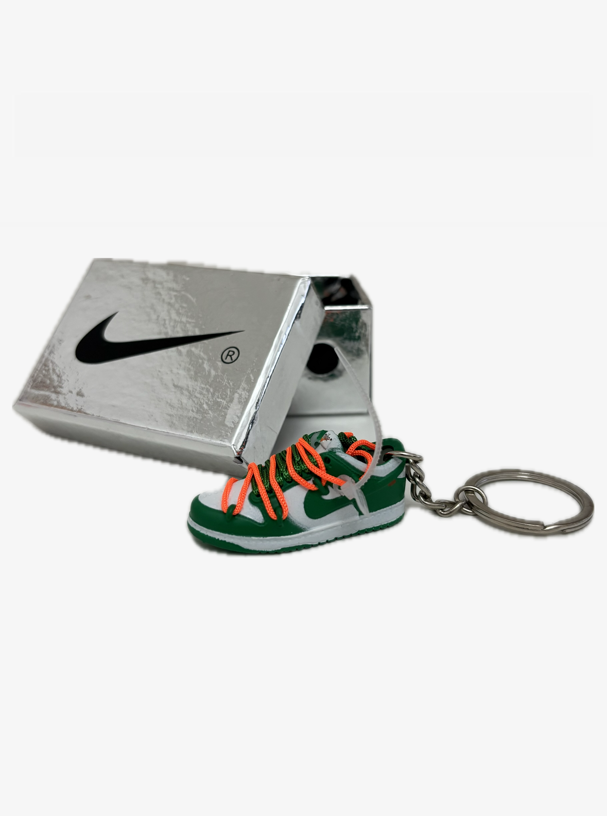 PORTACHIAVI SNEAKERS NIKE DUNK OFF-WHITE PINE GREEN