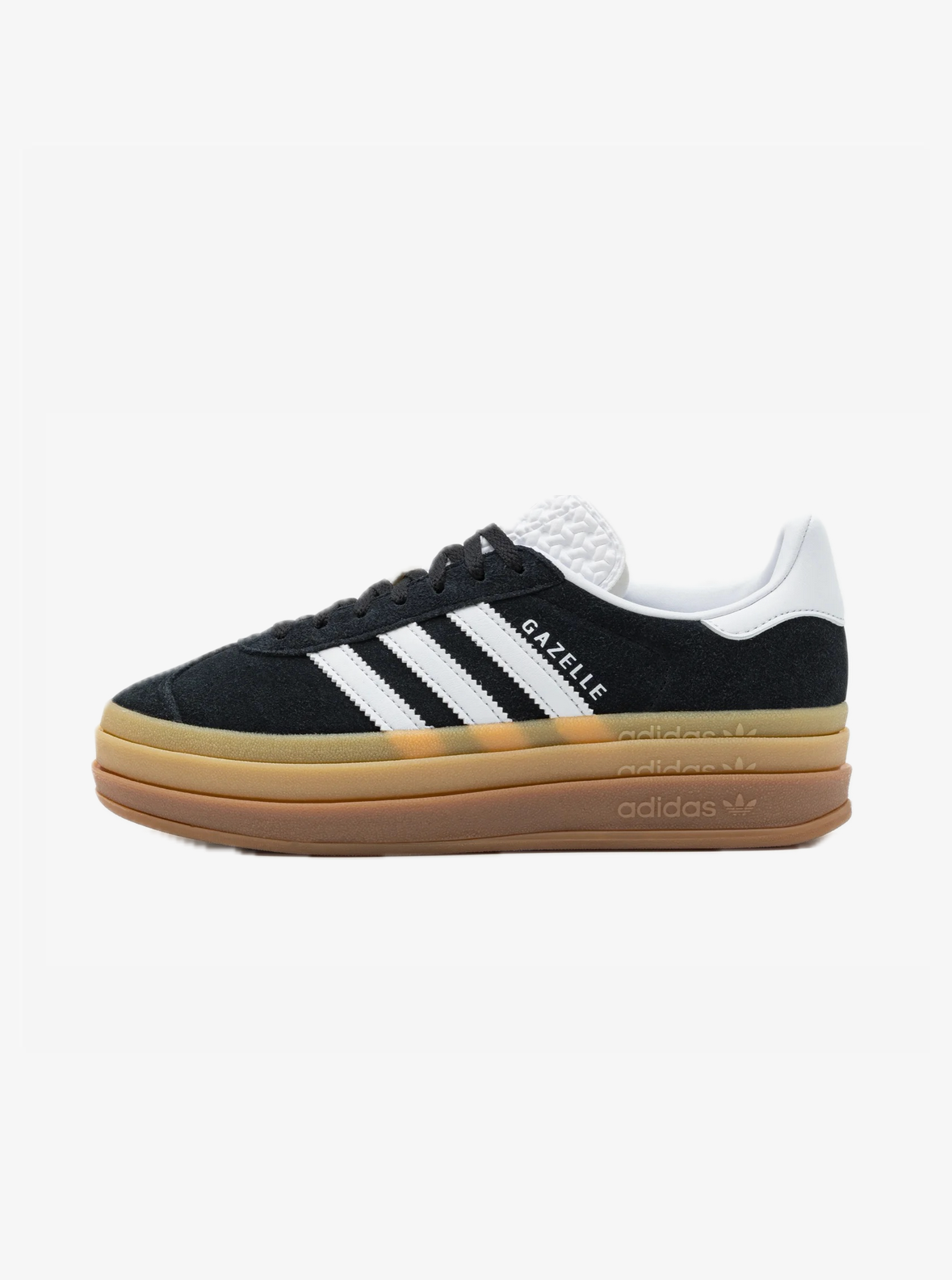 ADIDAS GAZELLE BOLD BLACK GUM