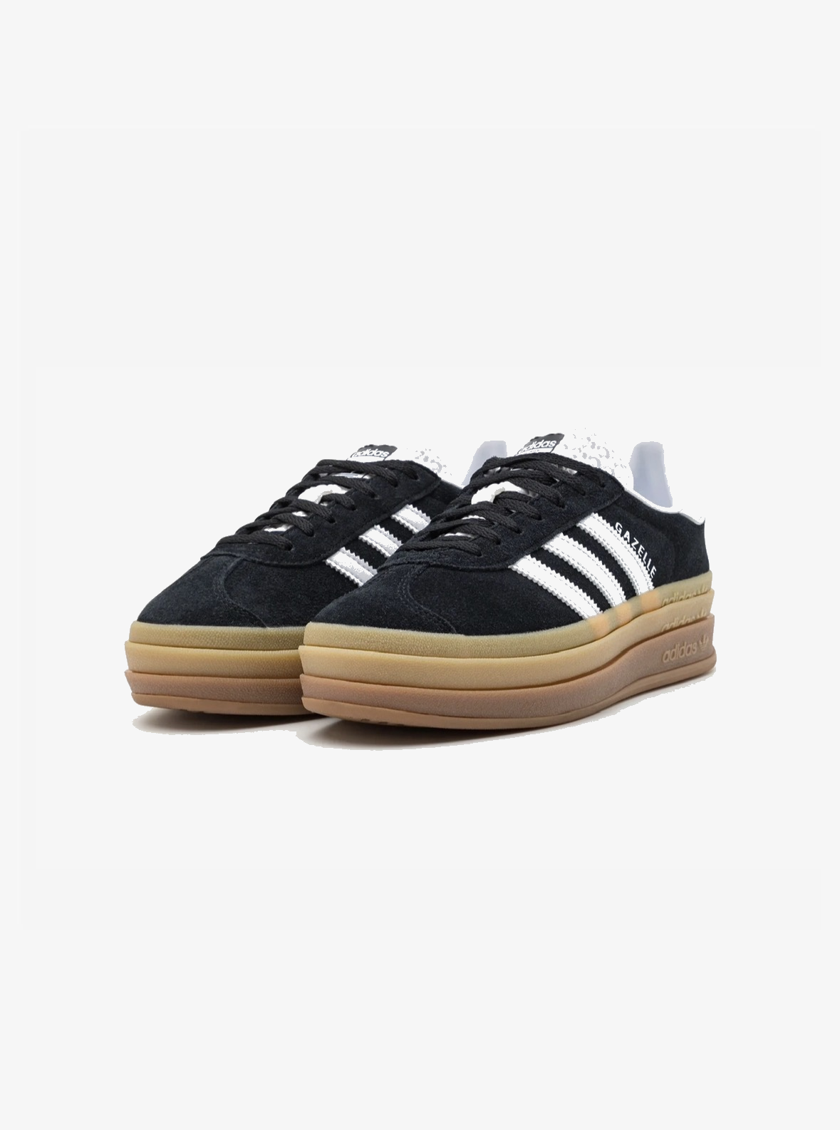 ADIDAS GAZELLE BOLD BLACK GUM