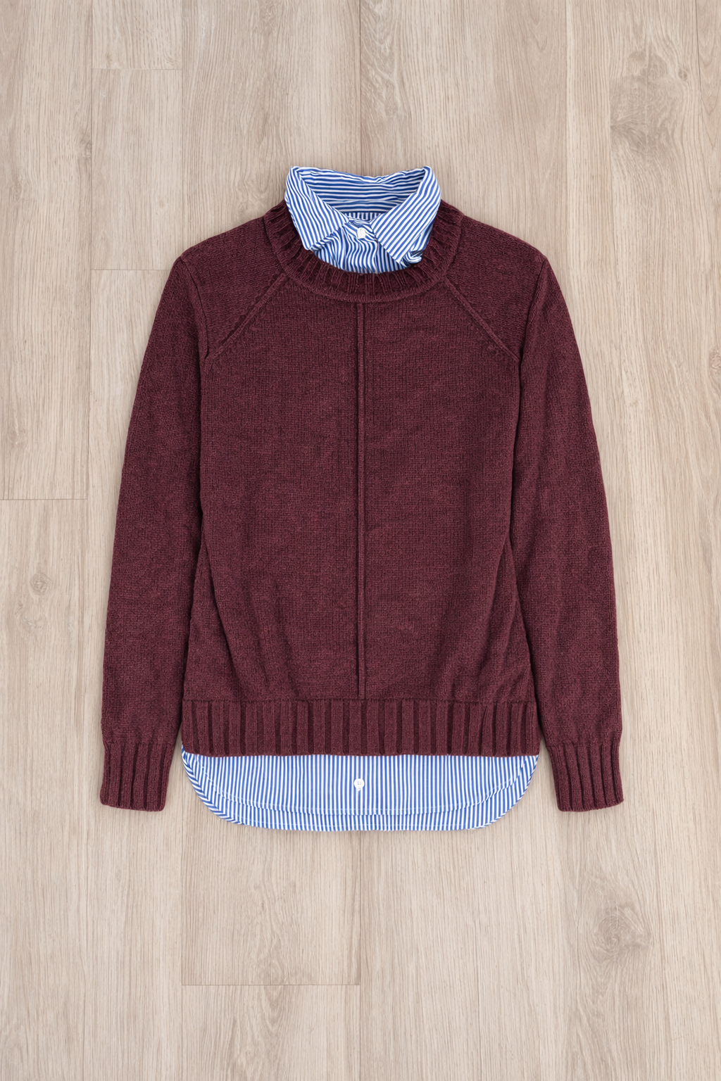MAGLIONE LAUREN RALPH LAUREN BORDEAUX MINIMAL