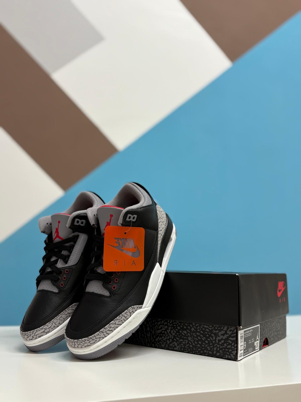AIR JORDAN 3 RETRO OG BLACK CEMENT (2024) (Offerta Lampo)