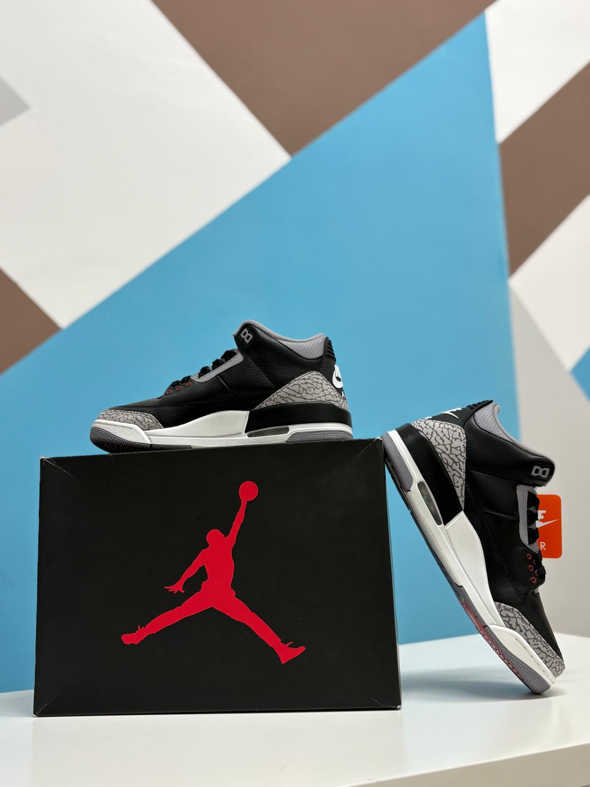 AIR JORDAN 3 RETRO OG BLACK CEMENT (2024) (Offerta Lampo)