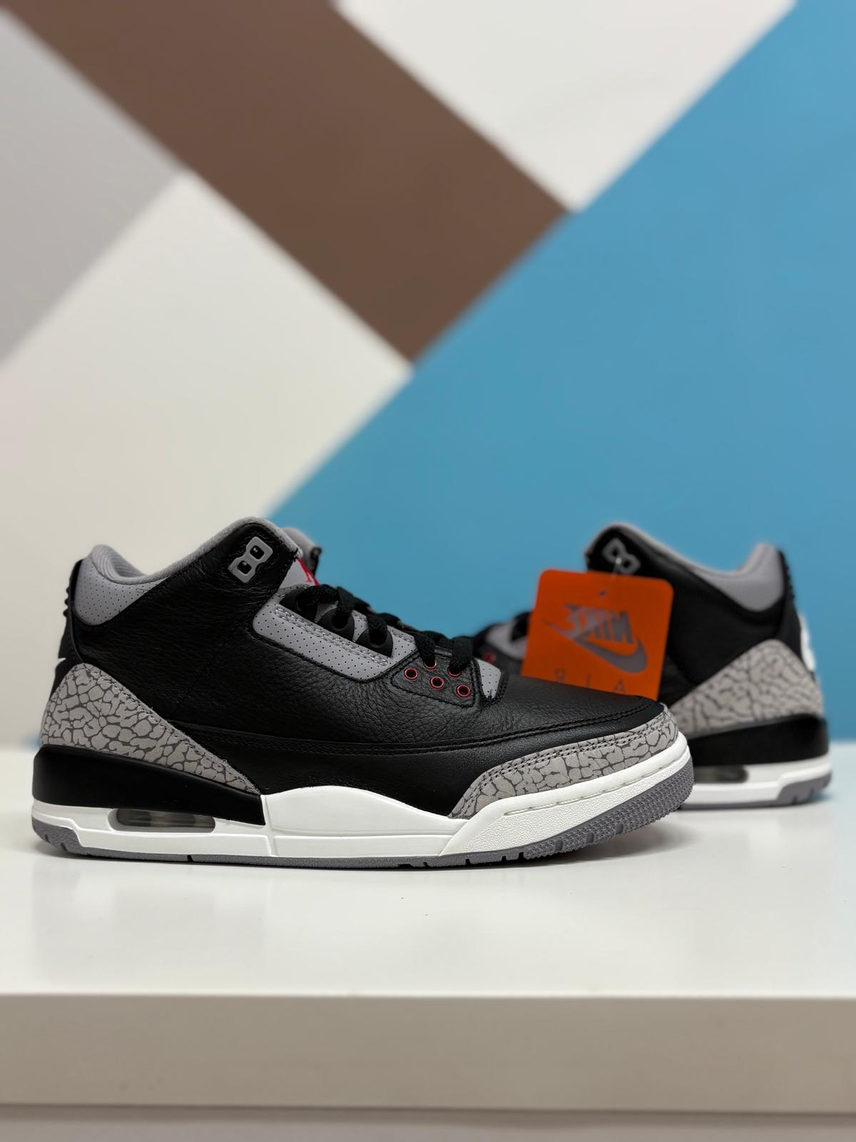 AIR JORDAN 3 RETRO OG BLACK CEMENT (2024) (Offerta Lampo)