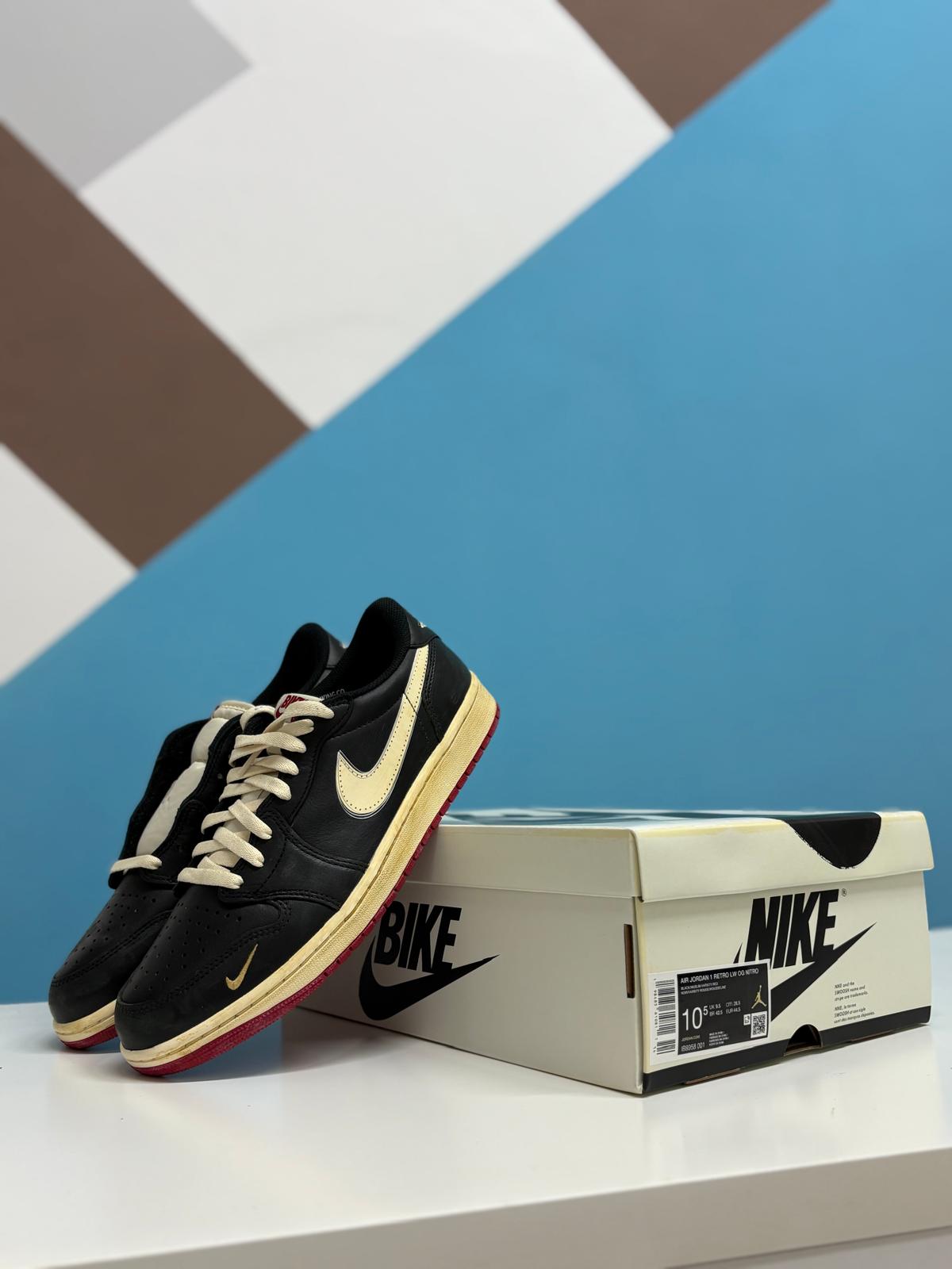 AIR JORDAN 1 RETRO LOW OG NIGEL SYLVESTER BETTER WITH TIME (Offerta Lampo)