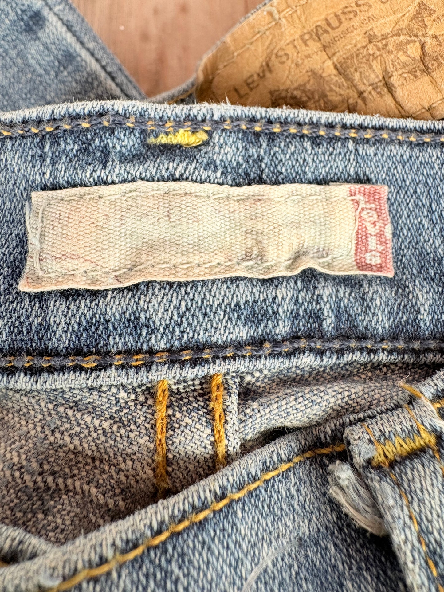 LEVI’S JEANS BOOTCUT DENIM CHIARO W30