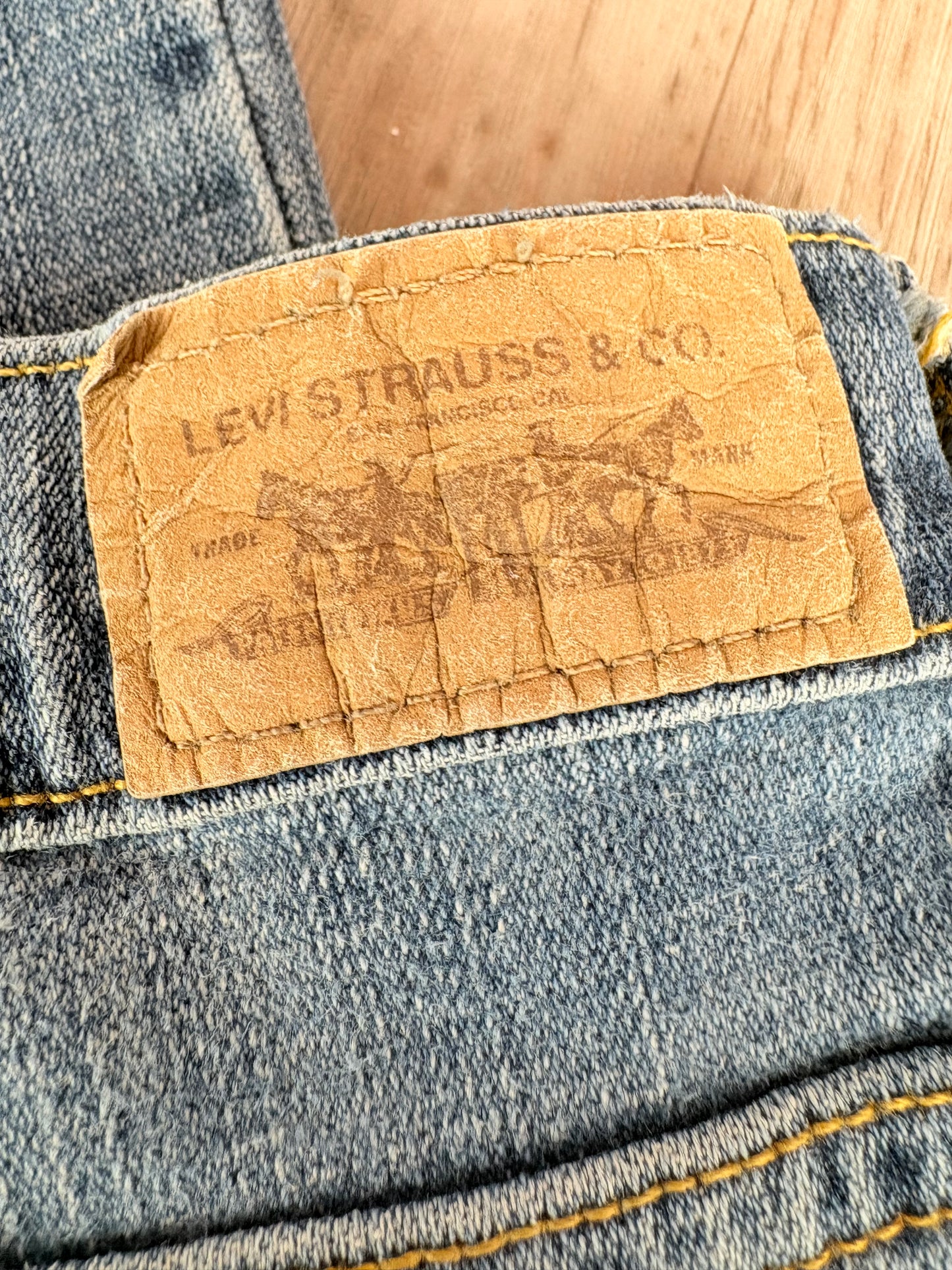 LEVI’S JEANS BOOTCUT DENIM CHIARO W30