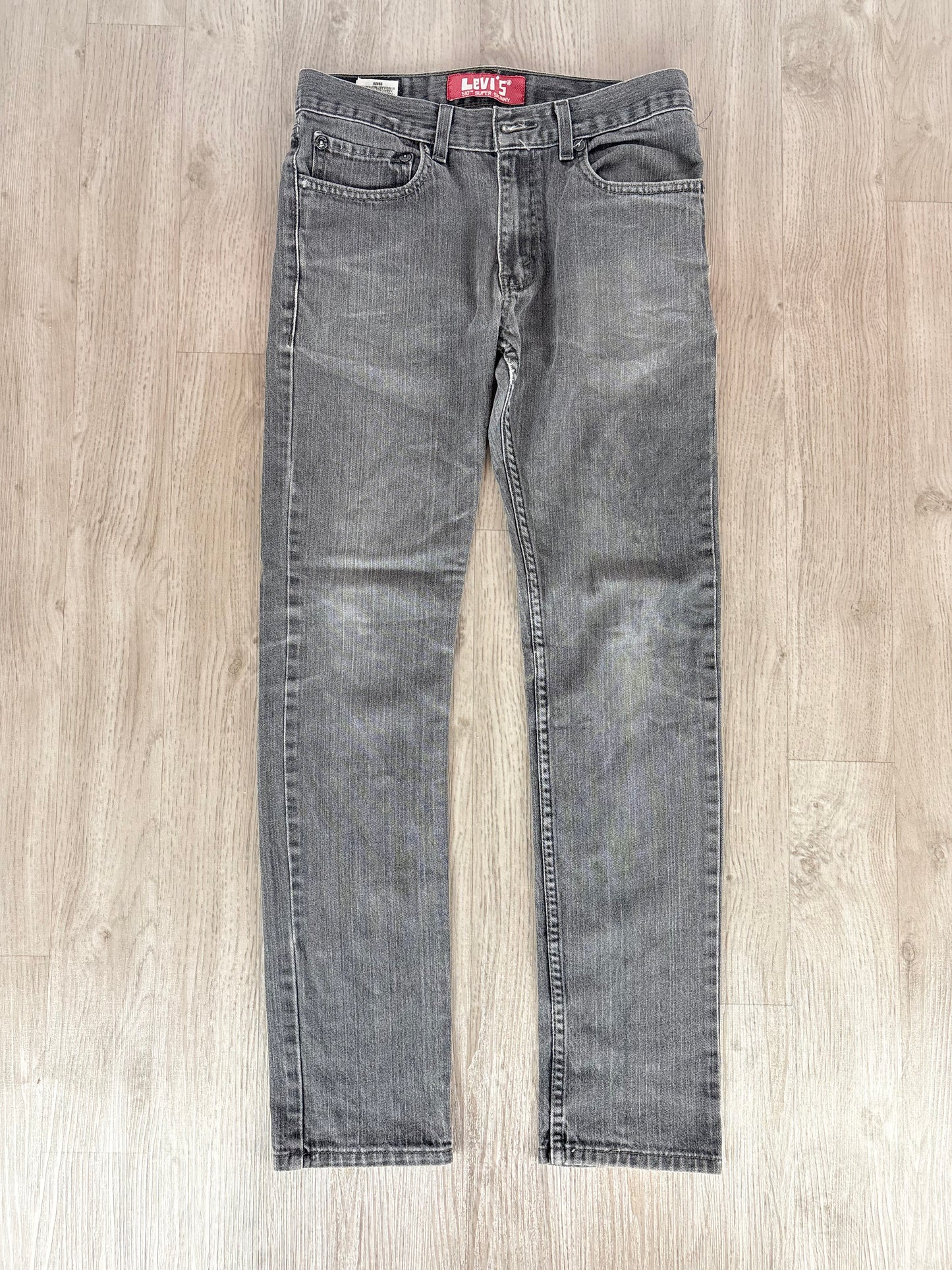 LEVI’S 510 SUPER SKINNY JEANS GRIGIO W29 L30