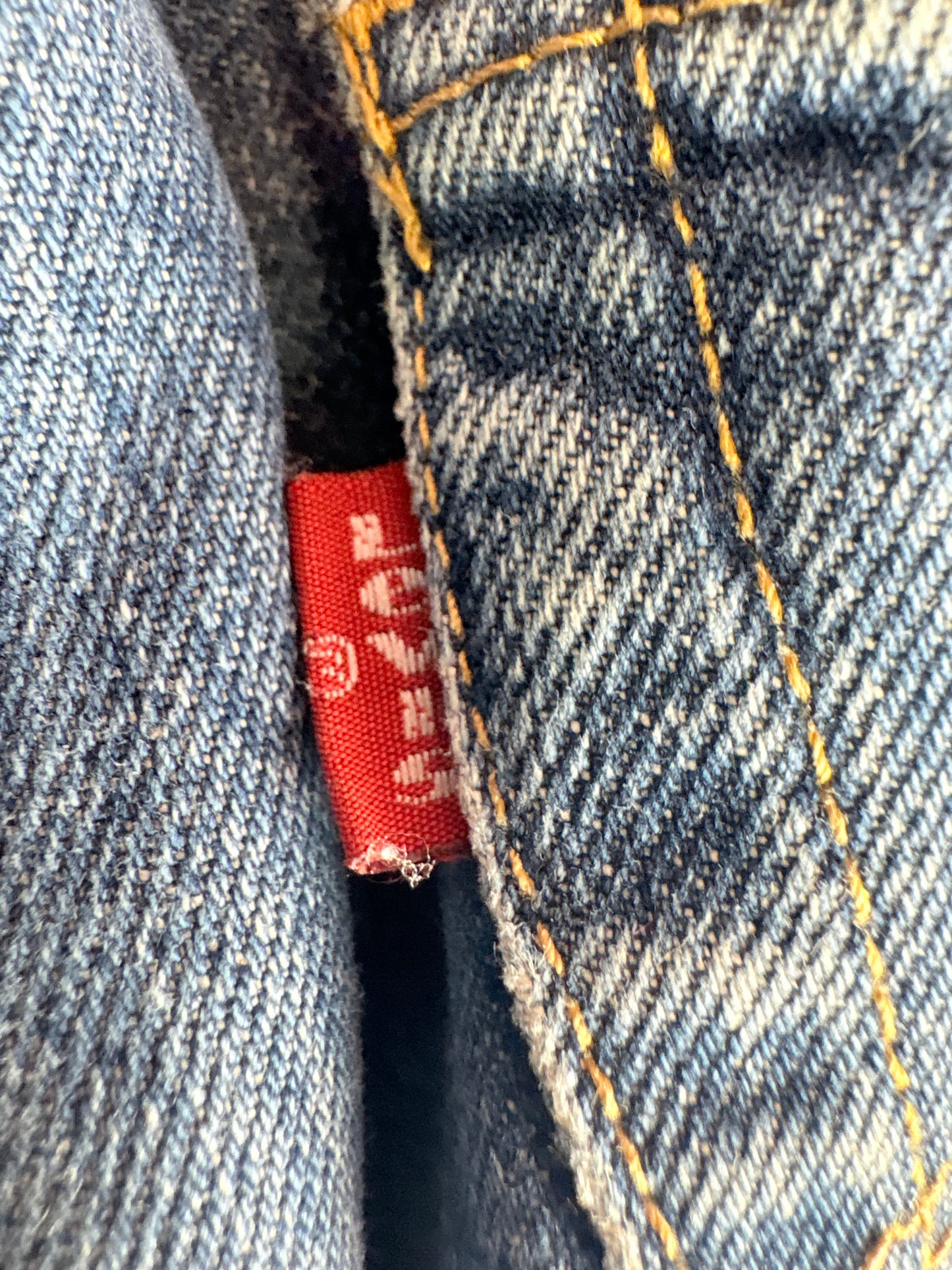 LEVI'S JEANS DENIM CHIARO ELASTICIZZATI VITA ALTA RELAXED