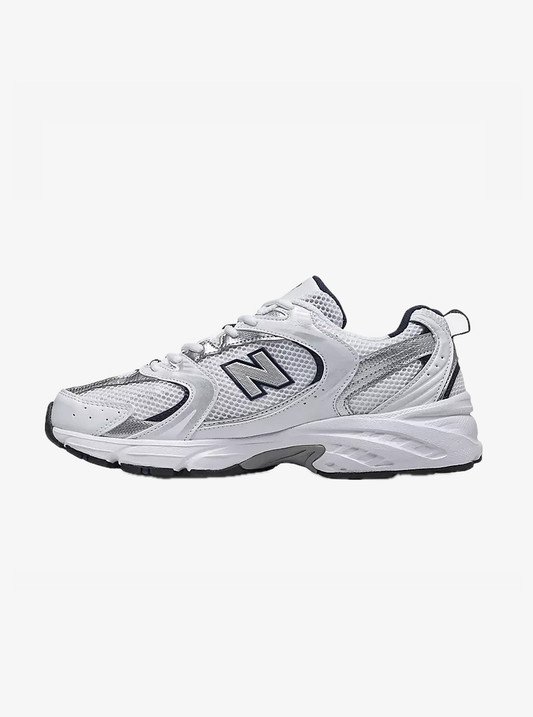 NEW BALANCE 530 WHITE SILVER NAVY BLUE
