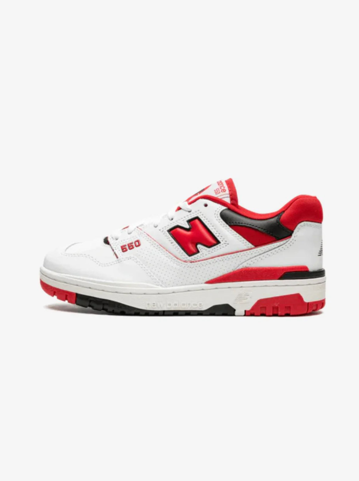 NEW BALANCE 550 WHITE RED