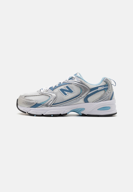 NEW BALANCE 530 METALLIC SILVER HERON BLUE
