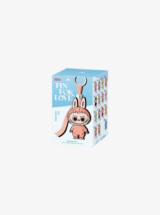 POP MART LABUBU THE MONSTERS PIN FOR LOVE SERIES VINYL PLUSH PENDANT (N-Z) (1 BLIND BOX)