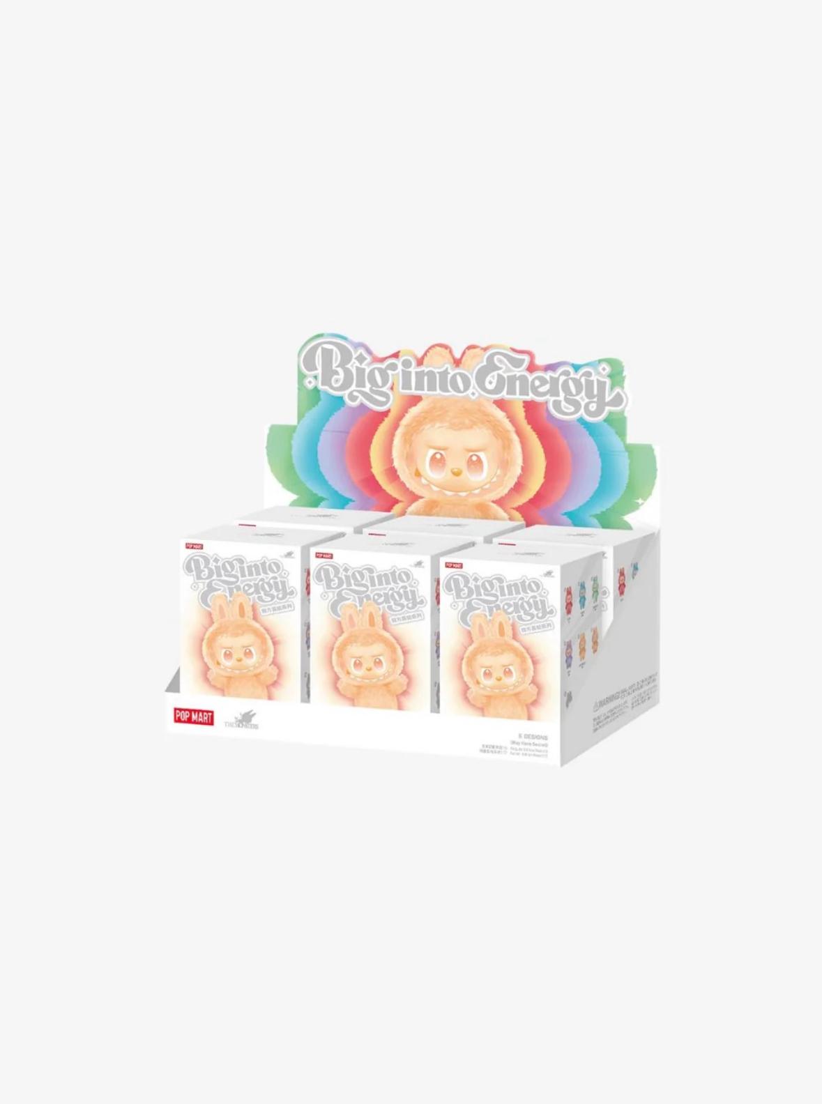 POP MART LABUBU THE MONSTERS BIG INTO ENERGY SERIES VINYL PLUSH PENDANT (1 BLIND BOX)