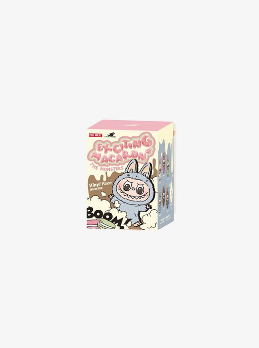 POP MART LABUBU THE MONSTERS EXCITING MACARONS VINYL PLUSH PENDANT (1 Blind Box)