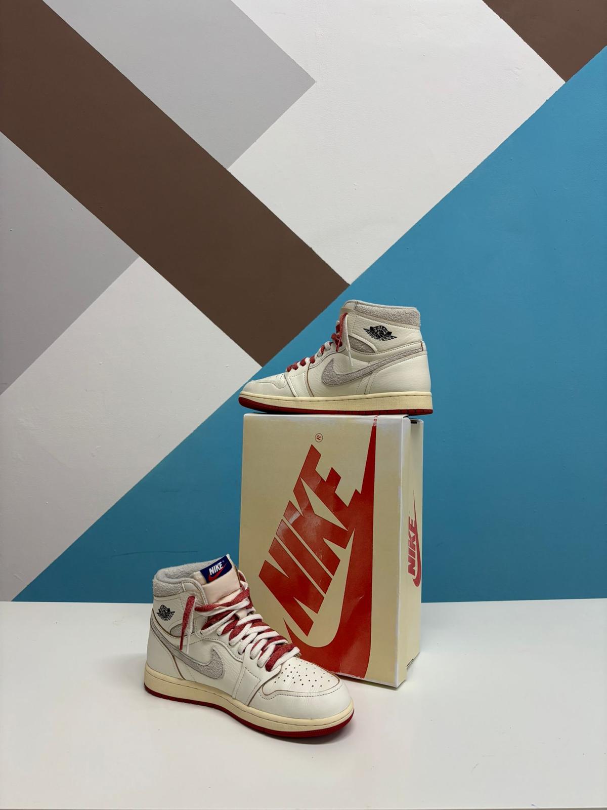 AIR JORDAN 1 RETRO HIGH RARE AIR SAIL CINNABAR (Offerta Lampo)