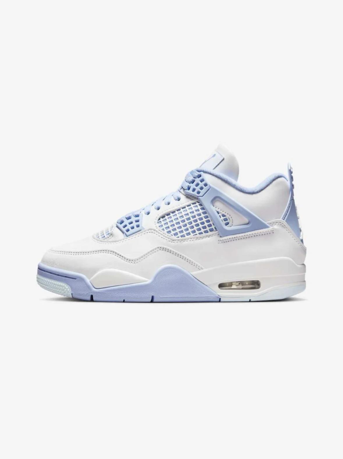 AIR JORDAN 4 RETRO ALUMINIUM FORGET ME NOT