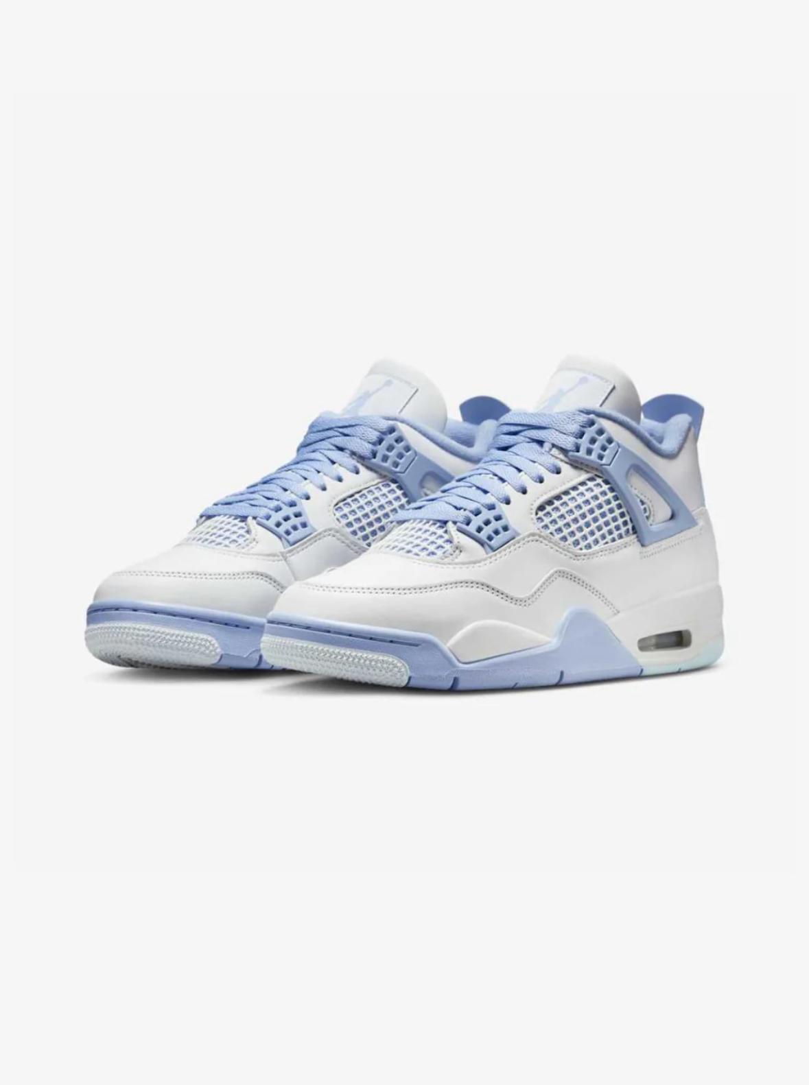 AIR JORDAN 4 RETRO ALUMINIUM FORGET ME NOT