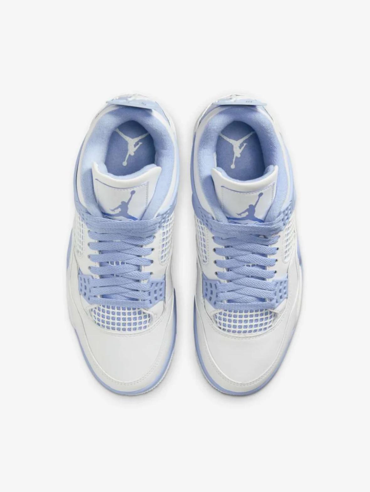 AIR JORDAN 4 RETRO ALUMINIUM FORGET ME NOT