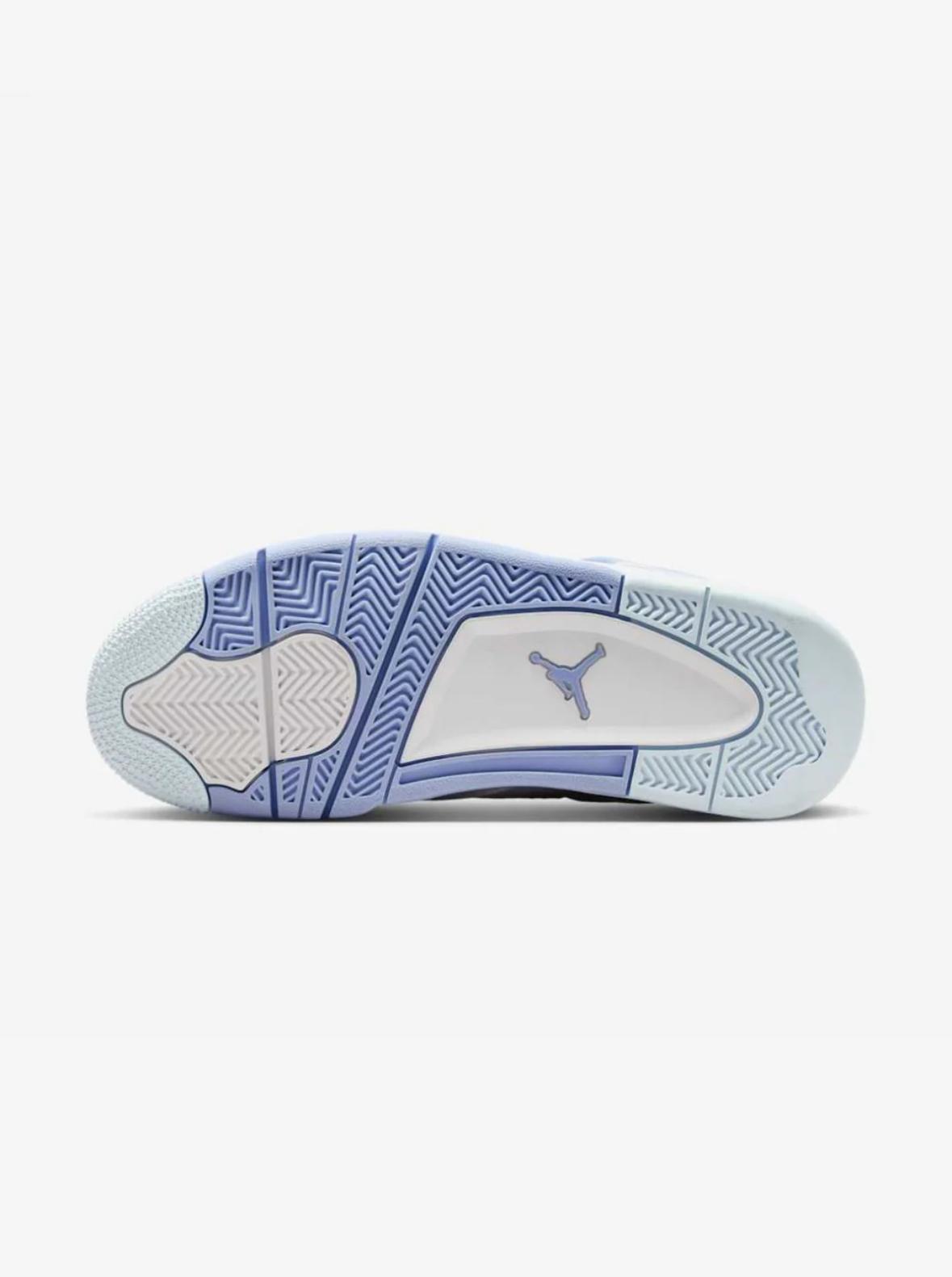 AIR JORDAN 4 RETRO ALUMINIUM FORGET ME NOT