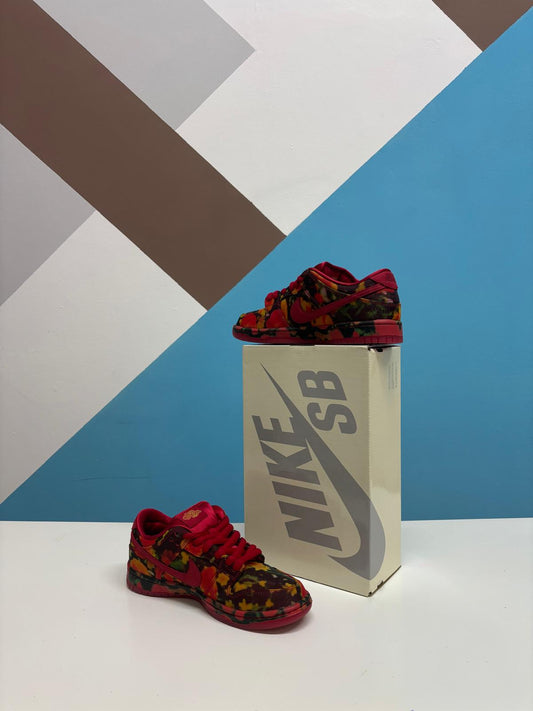 NIKE SB DUNK LOW THE WIZARD OF OZ POPPY FIELD (Offerta Lampo)